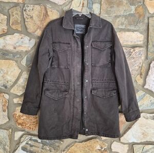 Levi's Dark Gray Military Field Jacket